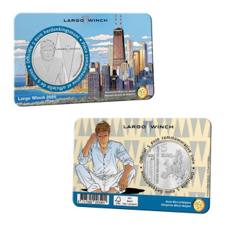 5 Euro Belgium 2025 - Largo Winch (BU)