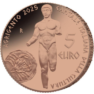 5 Euro Olaszország 2025 - Agrigento (BU)