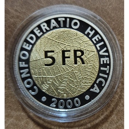5 frankov Švajčiarsko 2000 (PP)