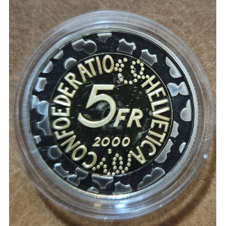 5 frankov Švajčiarsko 2000 Basel festival (PP)