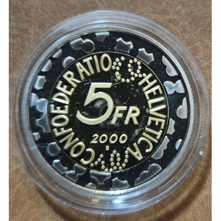 5 frankov Švajčiarsko 2000 Basel festival (PP)