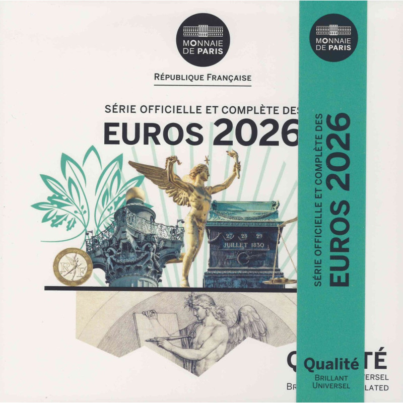 Franciaország 2026 - 8 részes forgalmi sor (BU)