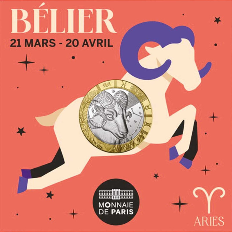 5 Euro France 2026 - Aries (UNC)