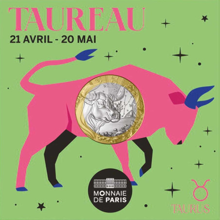 5 Euro France 2026 - Taurus (UNC)
