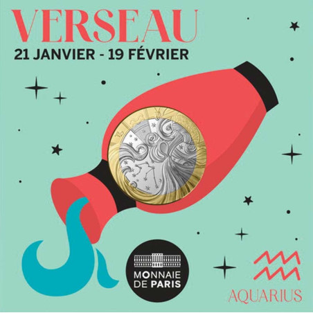 5 Euro Francúzsko 2026 - Vodnár (UNC)