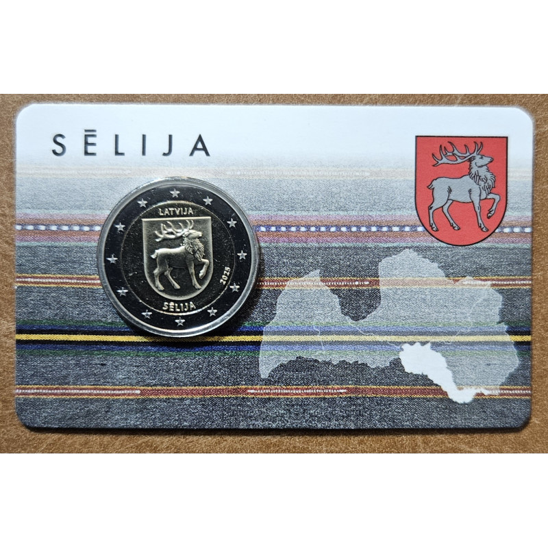 2 Euro Lotyšsko 2025 - Selija (BU)