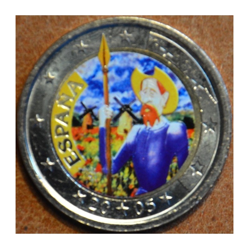 Euromince mince 2 Euro Španielsko 2005 - 400 rokov od vydania román...