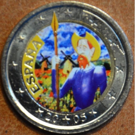 euroerme érme 2 Euro Spanyolország 2005 - Cervantes Don Quijote de ...