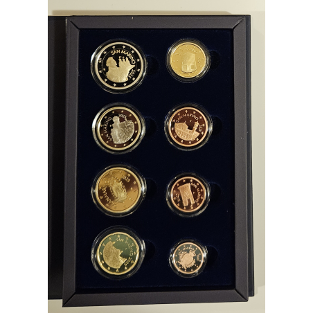 San Marino 2025 - set of 10 coins (Proof)