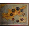 Cyprus 2008 set of 8 eurocoins (BU)