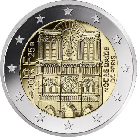 2 Euro France 2025 - Notre Dame (UNC)