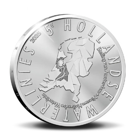 5 Euro Netherlands 2025 - Dutch Waterlines (UNC)