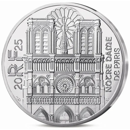 10 Euro France 2025 - Notre Dame (UNC)