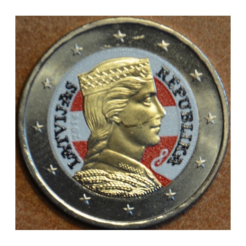 Euromince mince 2 Euro Lotyšsko 2014 III. (farebná UNC)