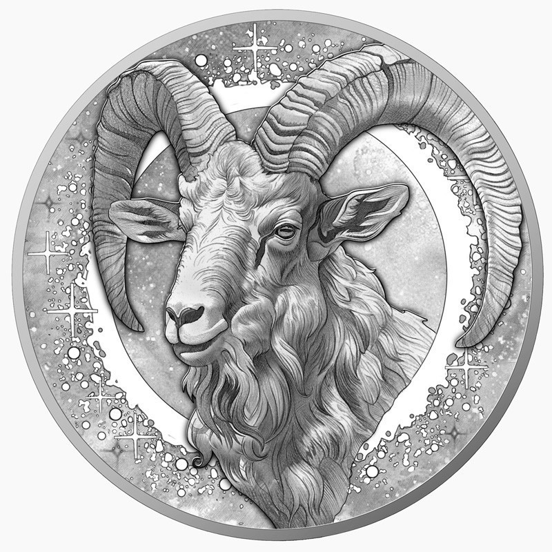 20 Euro Ausztria 2025 - A bak (UNC)