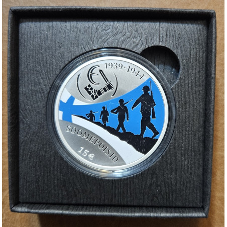 15 Euro Estonia 2025 Finnish boys (Proof)