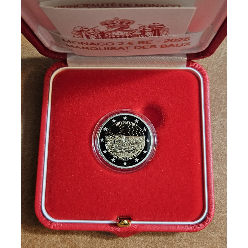 2 Euro Monaco 2025 - Marquisat des Baux (Proof)