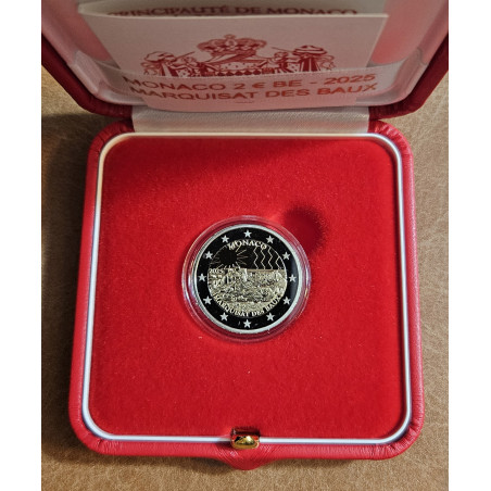 2 Euro Monaco 2025 - Marquisat des Baux (Proof)