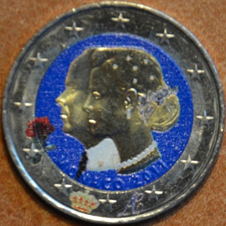 Euromince mince 2 Euro Monaco 2011 - Svadba Princa Alberta a Charle...