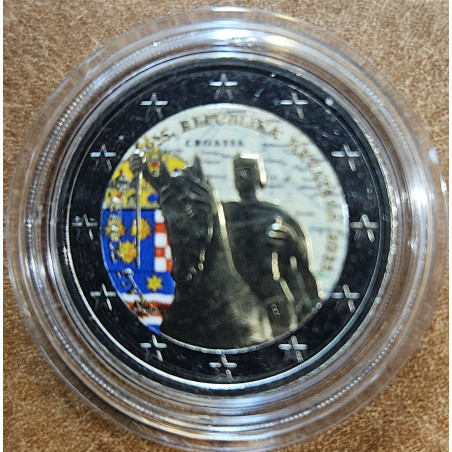2 Euro Croatia 2025 -  King Tomislav (colored UNC)