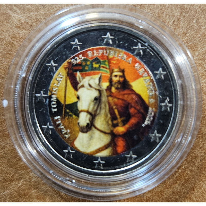 2 Euro Horvátország 2025 - Tomislav király VI. (színezett UNC)