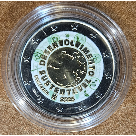 2 Euro Portugalsko 2025 - Udržateľný rozvoj III. (farebná UNC)