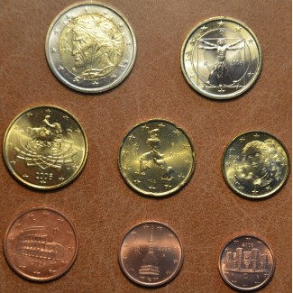 Euromince mince Sada 8 talianskych mincí 2006 (UNC)