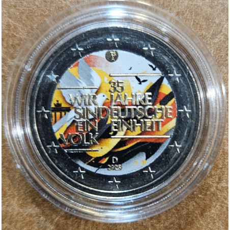 2 Euro Germany 2025 - 35 years of German unity (colored UNC)
