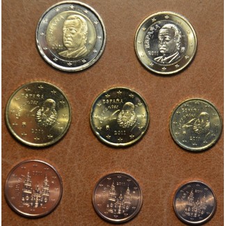 Set of 8 coins Spain 2011 (UNC)