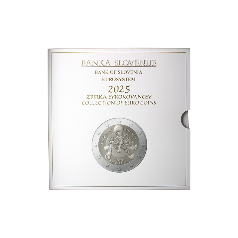 Slovenia 2025 set of 10 coins (Proof)