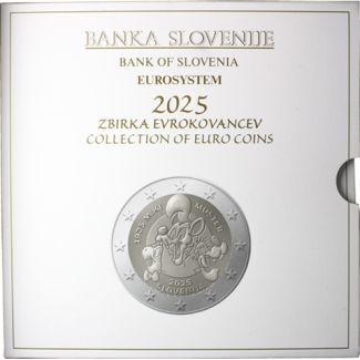 Slovenia 2025 set of 10 coins (BU)