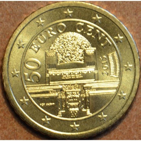 Euromince mince 50 cent Rakúsko 2015 (UNC)
