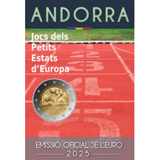 2 Euro Andorra 2025 - Hry malých štátov Európy (BU)