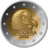 2 Euro Andorra 2025 - Bearded-vulture (BU)