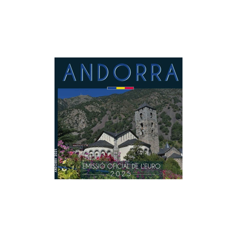 Andorra 2025 - 8 részes forgalmi sor (BU)