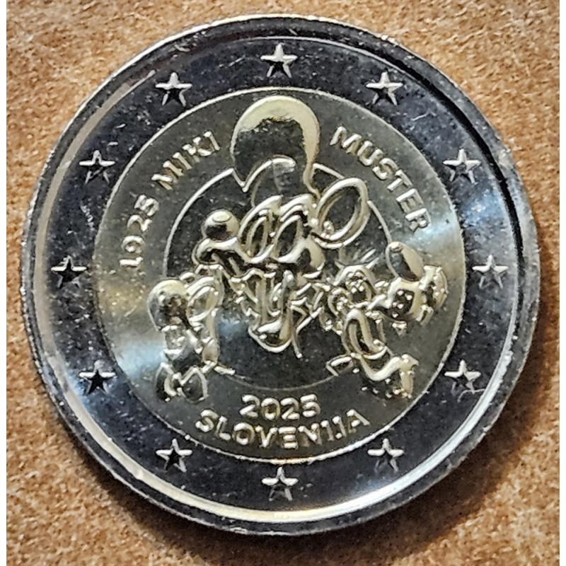 2 Euro Szlovénia 2025 - Miki Muster (UNC)