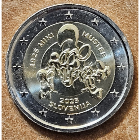 2 Euro Slovinsko 2025 - Miki Muster (UNC)