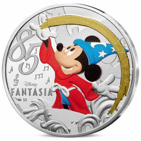 10 Euro Franciaország 2025 - Disney: Fantasia (UNC)