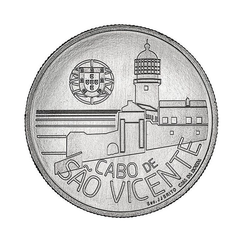 5 Euro Portugália 2025 - Cabo de Sao Vicente (UNC)
