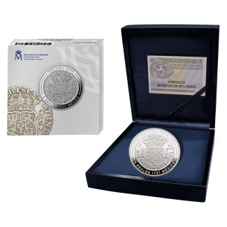 10 Euro Spain 2025 - Mint museum: 8 Reales 1737 Mexico (Proof)