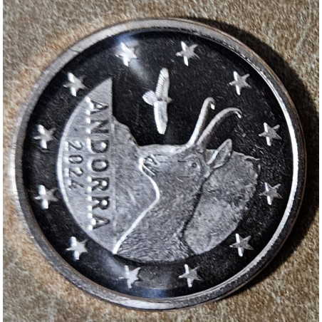 1 cent Andorra 2024 (UNC) másolata