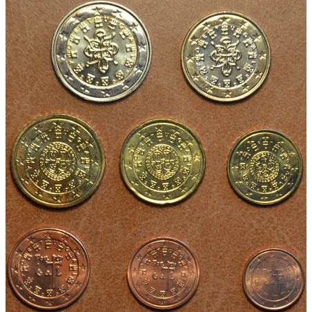 eurocoin eurocoins Portugal 2005 set of 8 coins (UNC)