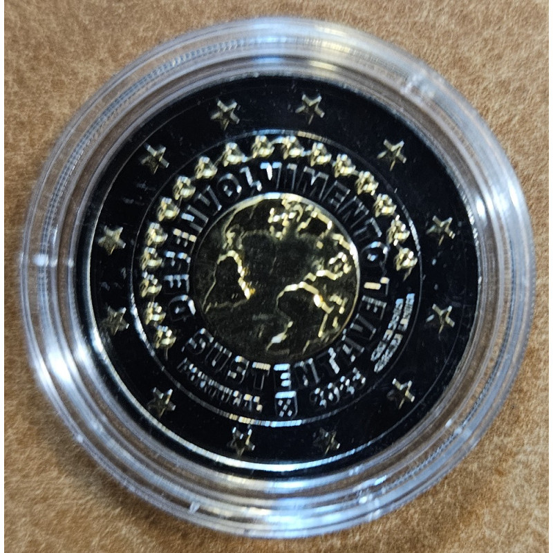 2 Euro Portugália 2025 - A fenntartható fejlődés III. (Ru-Au bevonatú UNC)