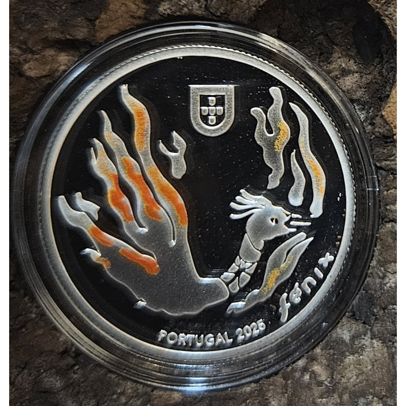 5 Euro Portugália 2025 - Főnix (Proof)