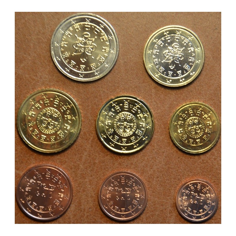 Euromince mince Portugalsko 2014 sada 8 mincí (UNC)
