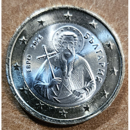 1 Euro Bulgária 2026 (UNC)
