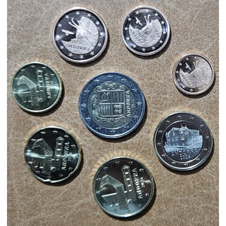 Andorra 2025 sada 8 mincí (UNC)