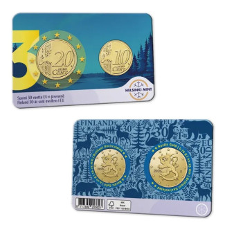 30 cent Finnország 2025 - 30 éve tagja az EU-nak (BU)