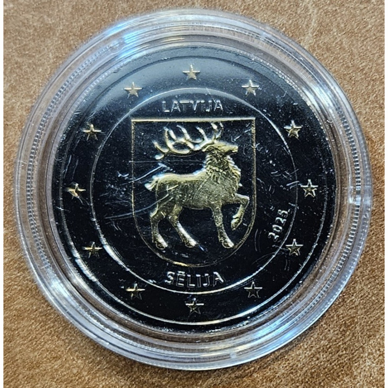 2 Euro Lotyšsko 2025 - Selija (Ruténium-zlato verzia)