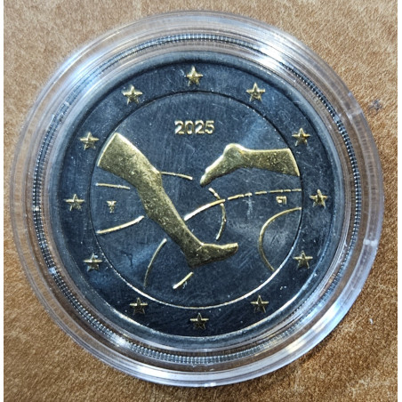 2 Euro Finland 2025 - Athletic (Ru-Au plated UNC)